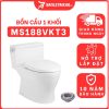 Bồn cầu 1 khối TOTO MS188VKT3 T53P100VR nắp đóng êm TC385VS 7 bon-cau-toto-1-khoi-MS188VKT3-cua-banletaikho