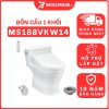 Bồn cầu TOTO MS188VKW14 T53P100VR 1 khối nắp điện tử Washlet C5 TCF24410AAA 8 bon-cau-toto-1-khoi-MS188VKW14-tai-banletaikho