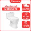 Bồn cầu 1 khối TOTO MS855DT2 nắp đóng êm TC393VS 7 bon-cau-toto-1-khoi-MS855DT2-cua-banletaikho