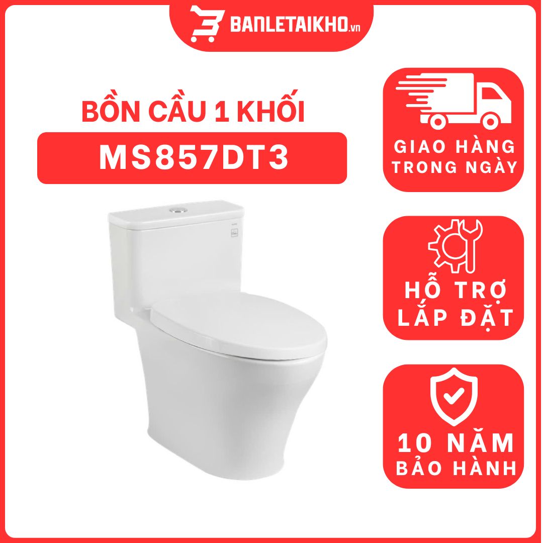 Bồn cầu 1 khối TOTO MS857DT3 nắp đóng êm TC385VS 1 bon-cau-toto-1-khoi-MS857DT3-cua-toto-banletaikho