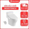 Bồn cầu 1 khối TOTO MS857DW16 nắp điện tử Washlet C2 TCF23410AAA 8 bon-cau-toto-1-khoi-MS857DW16-cua-toto-banletaikho