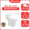 Bồn cầu TOTO MS857DW25 1 khối nắp điện tử Washlet S5 TCF34461GAA 7 bon-cau-toto-1-khoi-MS857DW25-cua-toto-banletaikho