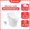 Bồn cầu TOTO MS885DW16 1 khối nắp điện tử Washlet C2 TCF23410AAA 8 bon-cau-toto-1-khoi-MS885DW16-tai-banletaikho