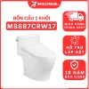 Bồn cầu TOTO MS887CRW17 1 khối nắp điện tử Washlet C2 TCF23460AAA giấu dây 7 bon-cau-toto-1-khoi-MS887CRW17-tai-banletaikho