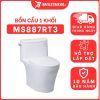 Bồn cầu 1 khối TOTO MS887RT3 nắp đóng êm TC385VS 8 bon-cau-toto-1-khoi-MS887RT3-cua-banletaikho