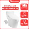 Bồn cầu TOTO MS889DRW16 1 khối nắp điện tử Washlet C2 TCF23410AAA 6 bon-cau-toto-1-khoi-MS889DRW16-tai-banletaikho