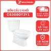 Bồn cầu 2 khối TOTO CS300DT3Y1 nắp đóng êm TC385VS 8 bon-cau-toto-2-khoi-CS300DT3Y1-cua-toto-banletaikho