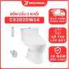 Bồn cầu TOTO CS302DW14 2 khối nắp điện tử Washlet C5 TCF24410AAA 7 bon-cau-toto-2-khoi-CS302DW14-cua-toto-banletaikho