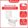 Bồn cầu 2 khối TOTO CS325DRT3 nắp đóng êm TC385VS 8 bon-cau-toto-2-khoi-CS325DRT3-cua-banletaikho
