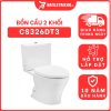Bồn cầu 2 khối TOTO CS326DT3 nắp đóng êm TC385VS 8 bon-cau-toto-2-khoi-CS326DT3-cua-toto-banletaikho