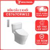 Bồn cầu TOTO CS767CRW12 2 khối nắp điện tử Washlet S7 TCF4911EZ giấu dây 7 bon-cau-toto-2-khoi-CS767CRW12-cua-toto-banletaikho