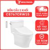 Bồn cầu TOTO CS767CRW15 2 khối nắp điện tử Washlet C5 TCF24460AAA giấu dây 7 bon-cau-toto-2-khoi-CS767CRW15-cua-toto-banletaikho