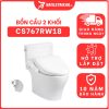 Bồn cầu TOTO CS767RW18 2 khối nắp điện tử TCF23710AAA Washlet C2 cơ bản 7 bon-cau-toto-2-khoi-CS767RW18-cua-toto-banletaikho-1