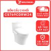 Bồn cầu TOTO CS769CDRW24 2 khối nắp điện tử Washlet S2 TCF33461GAA giấu dây 7 bon-cau-toto-2-khoi-CS769CDRW24-cua-toto-banletaikho-1