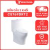 Bồn cầu 2 khối TOTO CS769DRT2 nắp đóng êm TC393VS 8 bon-cau-toto-2-khoi-CS769DRT2-cua-toto-banletaikho
