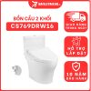 Bồn cầu TOTO CS769DRW16 2 khối nắp điện tử Washlet C2 TCF23410AAA 8 bon-cau-toto-2-khoi-CS769DRW16-cua-toto-banletaikho
