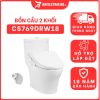 Bồn cầu TOTO CS769DRW18 2 khối nắp điện tử TCF23710AAA Washlet C2 cơ bản 8 bon-cau-toto-2-khoi-CS769DRW18-cua-toto-banletaikho-1
