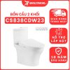 Bồn cầu TOTO CS838CDW23 2 khối nắp điện tử Washlet S7 TCF47360GAA giấu dây 7 bon-cau-toto-2-khoi-CS838CDW23-banletaikho-248