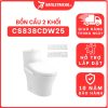 Bồn cầu TOTO CS838CDW25 2 khối nắp điện tử Washlet S5 TCF34461GAA giấu dây 8 bon-cau-toto-2-khoi-CS838CDW25-cua-toto-banletaikho-1
