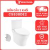 Bồn cầu TOTO CS838DE2 2 khối nắp rửa cơ TCW07S 8 bon-cau-toto-2-khoi-CS838DE2-cua-toto-banletaikho