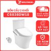 Bồn cầu TOTO CS838DW18 2 khối nắp điện tử TCF23710AAA Washlet C2 cơ bản 8 bon-cau-toto-2-khoi-CS838DW18-cua-toto-banletaikho-1