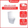 Bồn cầu 2 khối TOTO CS945PDT8 nắp êm TC600VS thoát ngang 7 bon-cau-toto-2-khoi-CS945PDT8-cua-toto-banletaikho-1