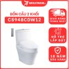 Bồn cầu TOTO CS948CDW12 2 khối nắp điện tử Washlet S7 TCF4911EZ giấu dây 7 bon-cau-toto-2-khoi-CS948CDW12-cua-toto-banletaikho
