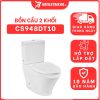 Bồn cầu 2 khối TOTO CS948DT10 nắp đóng êm TC395VS 7 bon-cau-toto-2-khoi-CS948DT10-cua-toto-banletaikho