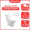 Bồn cầu TOTO CS986CGW25 2 khối nắp điện tử Washlet S5 TCF34461GAA giấu dây 8 bon-cau-toto-2-khoi-CS986CGW25-cua-toto-banletaikho-1