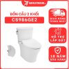 Bồn cầu TOTO CS986GE2 2 khối nắp rửa cơ TCW07S 7 bon-cau-toto-2-khoi-CS986GE2-cua-toto-banletaikho