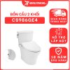 Bồn cầu TOTO CS986GE4 2 khối nắp rửa cơ TCW1211A 7 bon-cau-toto-2-khoi-CS986GE4-cua-toto-banletaikho