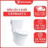 Bồn cầu 2 khối TOTO CS986GT3 nắp đóng êm TC385VS 8 bon-cau-toto-2-khoi-CS986GT3-cua-toto-banletaikho