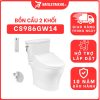 Bồn cầu TOTO CS986GW14 2 khối nắp điện tử Washlet C5 TCF24410AAA 7 bon-cau-toto-2-khoi-CS986GW14-cua-toto-banletaikho
