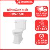 Bồn cầu 2 khối Memory TOTO CW668J nắp đóng êm TC393VS 7 bon-cau-toto-2-khoi-CW668J-cua-toto-banletaikho