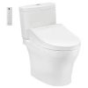 Bồn cầu TOTO CS769CDRW15 2 khối nắp điện tử Washlet C5 TCF24460AAA giấu dây