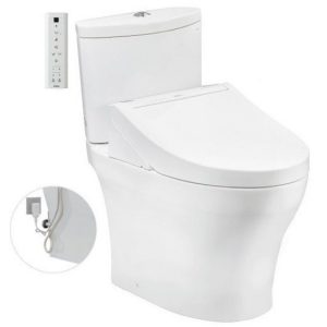 Bồn cầu TOTO CS838DW14 2 khối nắp điện tử Washlet C5 TCF24410AAA