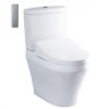Bồn cầu TOTO CS948CDW12 2 khối nắp điện tử Washlet S7 TCF4911EZ giấu dây