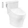 Bồn cầu TOTO CS986CGW15 2 khối nắp điện tử Washlet C5 TCF24460AAA giấu dây