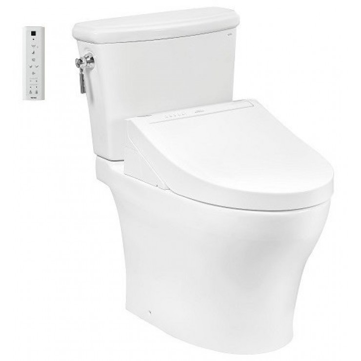 Bồn cầu TOTO CS986CGW15 2 khối nắp điện tử Washlet C5 TCF24460AAA giấu dây 1 Bồn cầu TOTO CS986CGW15 2 khối nắp điện tử Washlet C5 TCF24460AAA giấu dây