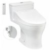 Bồn cầu TOTO MS855DW14 1 khối nắp điện tử Washlet C5 TCF24410AAA