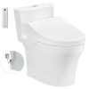 Bồn cầu TOTO MS885DW14 1 khối nắp điện tử Washlet C5 TCF24410AAA