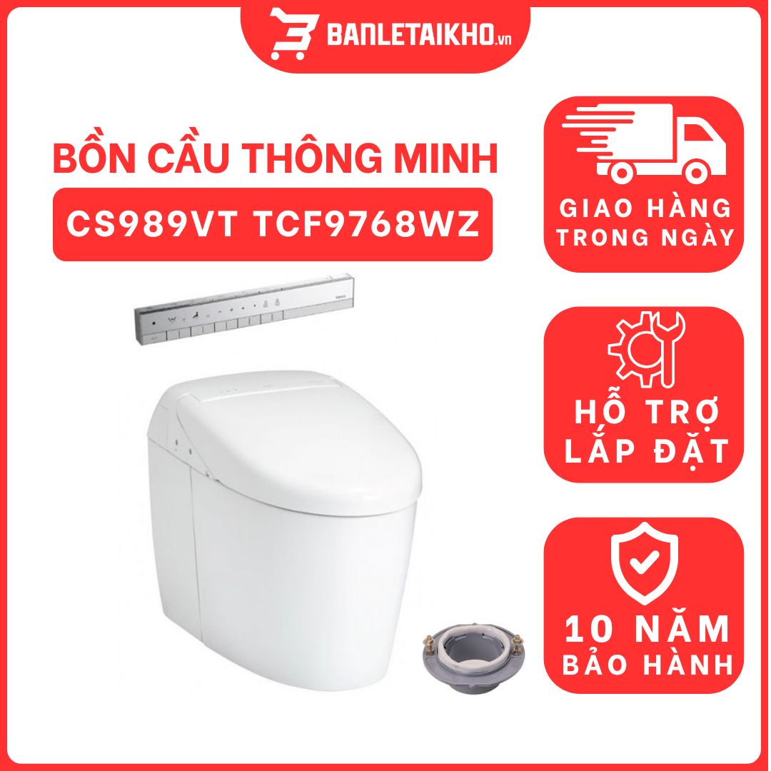 Bồn cầu thông minh Neorest RH TOTO CS989VT TCF9768WZ T53P100VR 1 bon-cau-toto-thong-minh-CS989VT-TCF9768WZ-tai-banletaikho