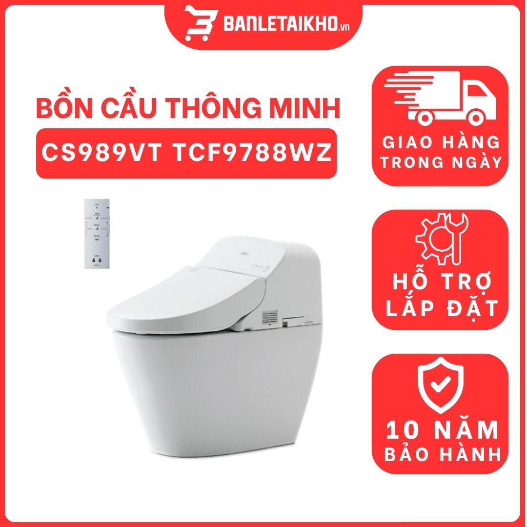 Bồn cầu thông minh Neorest AH TOTO CS989VT TCF9788WZ T53P100VR 1 bon-cau-toto-thong-minh-CS989VT-TCF9788WZ-cua-banletaikho