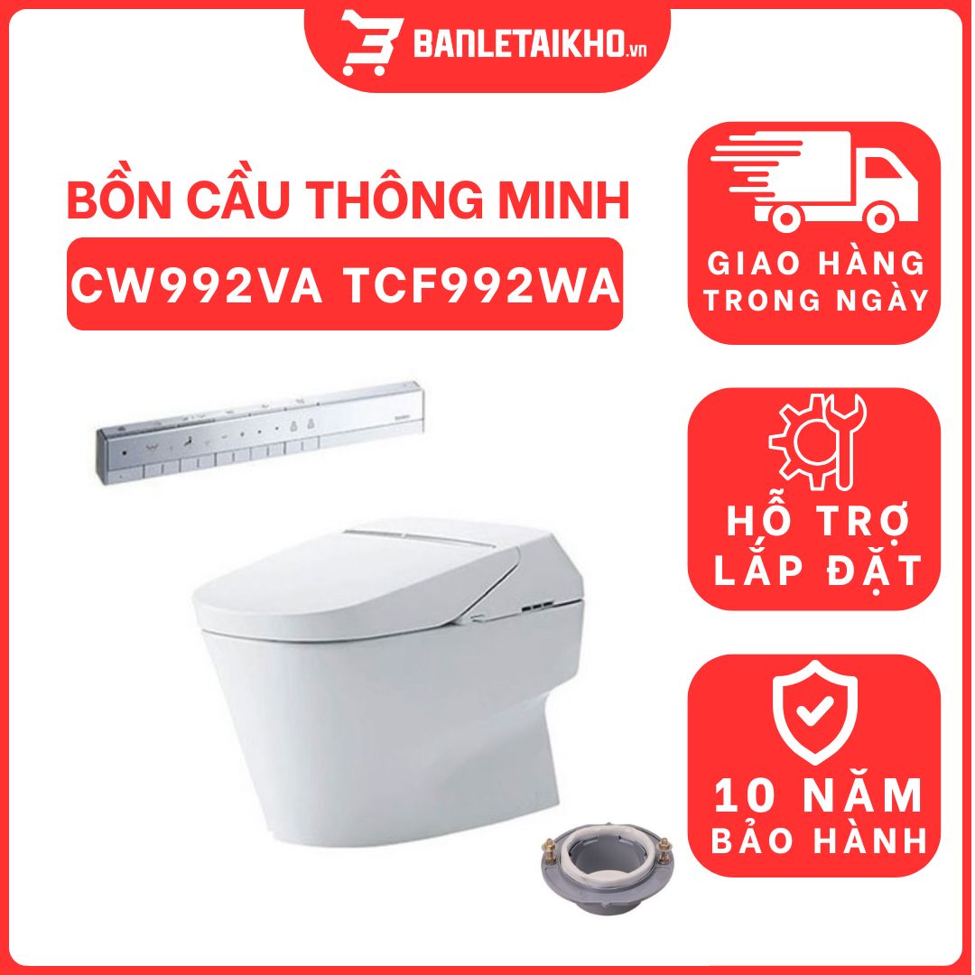 Bồn cầu thông minh Neorest XH I TOTO CW992VA TCF992WA T53P100VR 1 bon-cau-toto-thong-minh-CW992VA-TCF992WA-tai-banletaikho