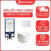 Bồn cầu treo tường nắp êm TOTO CW762 TC384CVK WH172A MB176GH 7 bon-cau-toto-treo-tuong-CW762-TC384CVK-cua-toto-banletaikho-2