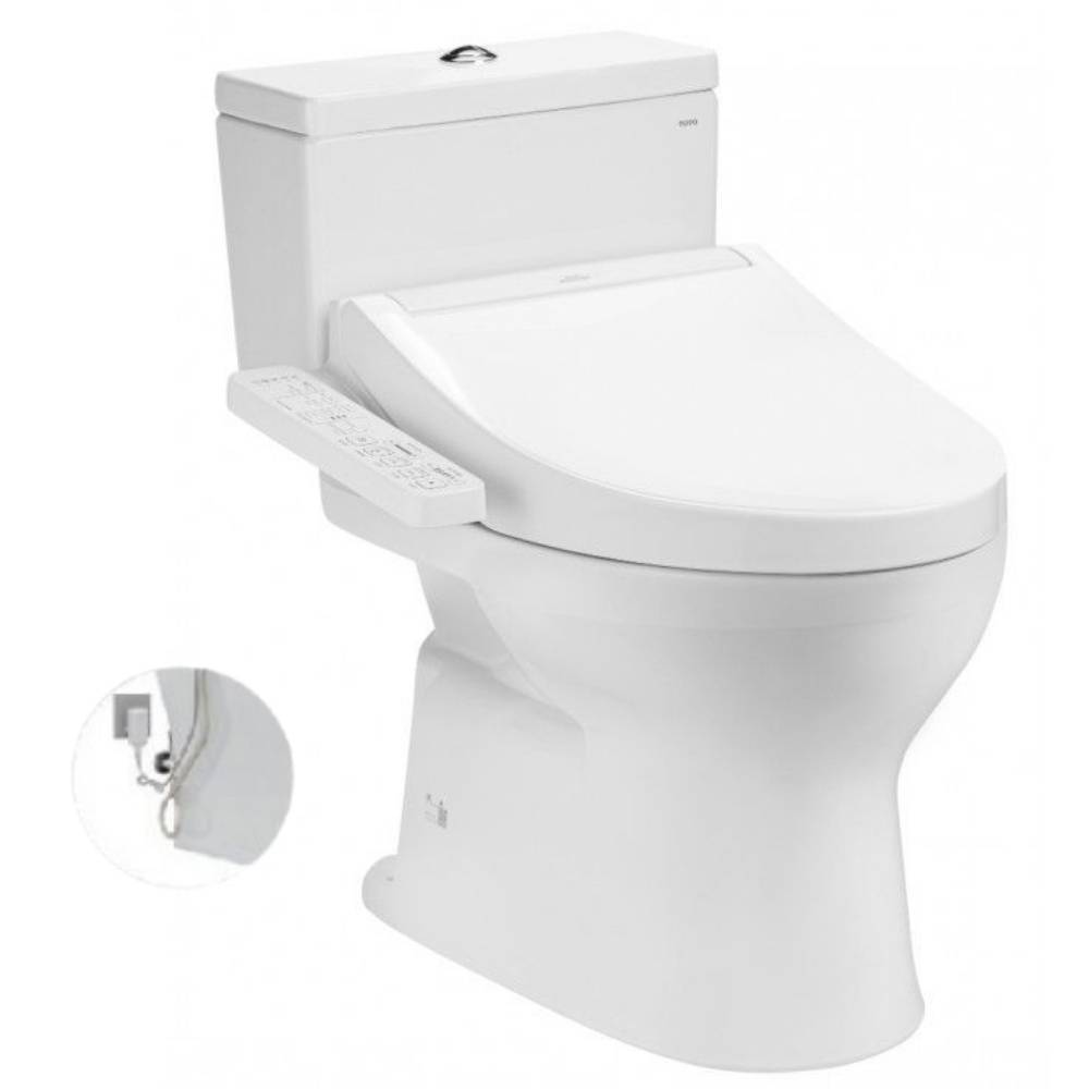 Bồn cầu TOTO CS302DW16 2 khối nắp điện tử Washlet C2 TCF23410AAA 1 Bồn cầu TOTO CS302DW16 2 khối nắp điện tử Washlet C2 TCF23410AAA