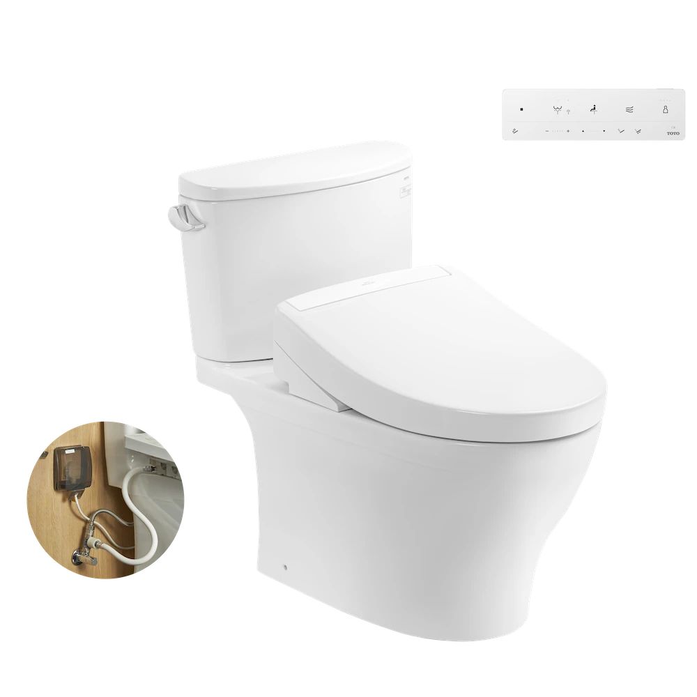 Bồn cầu TOTO CS767RW25 2 khối nắp điện tử Washlet S5 TCF34461GAA 1 Bồn cầu TOTO CS767RW25 2 khối nắp điện tử Washlet S5 TCF34461GAA