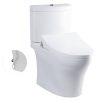 Bồn cầu TOTO CS769DRE4 2 khối nắp rửa cơ TCW1211A 8 Bồn cầu TOTO nắp rửa cơ CS769DRE4