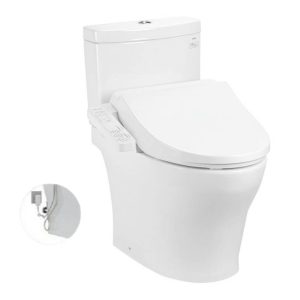 Bồn cầu TOTO CS769DRW18 2 khối nắp điện tử TCF23710AAA Washlet C2 cơ bản