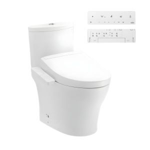 Bồn cầu TOTO CS838CDW25 2 khối nắp điện tử Washlet S5 TCF34461GAA giấu dây